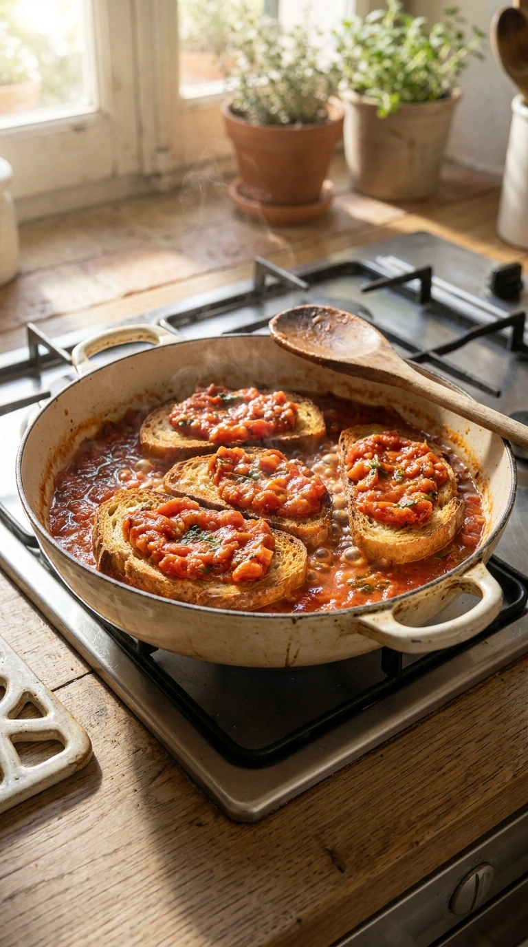 Cooking instructions for best bruschetta