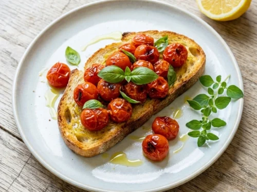 Best Roasted Tomato Bruschetta | 35-Min Elegant Italian Appetizer
