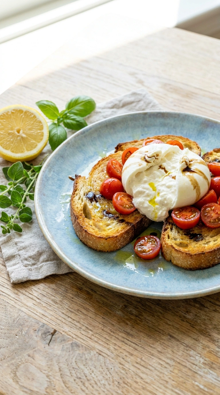 Best Burrata Bruschetta | 20-Min Stunning Italian Party Appetizer