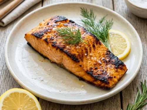Smoky Lemon Garlic Grilled Salmon | 22-Min Stunning Labor Day Cookout