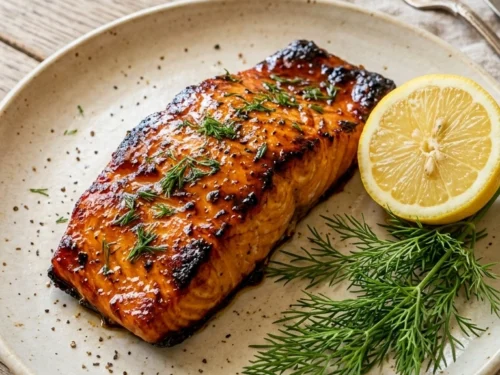 Smoky Maple Glazed Grilled Salmon | 27-Min Stunning Labor Day Cookout