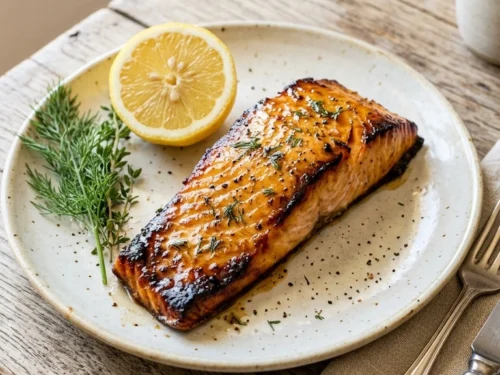 Smoky Honey Glazed Grilled Salmon | 25-Min Elegant Labor Day Cookout