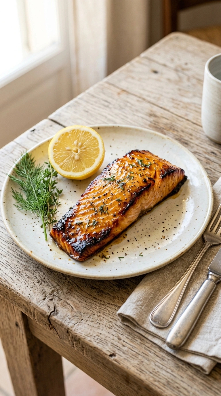 Smoky Honey Glazed Grilled Salmon | 25-Min Elegant Labor Day Cookout