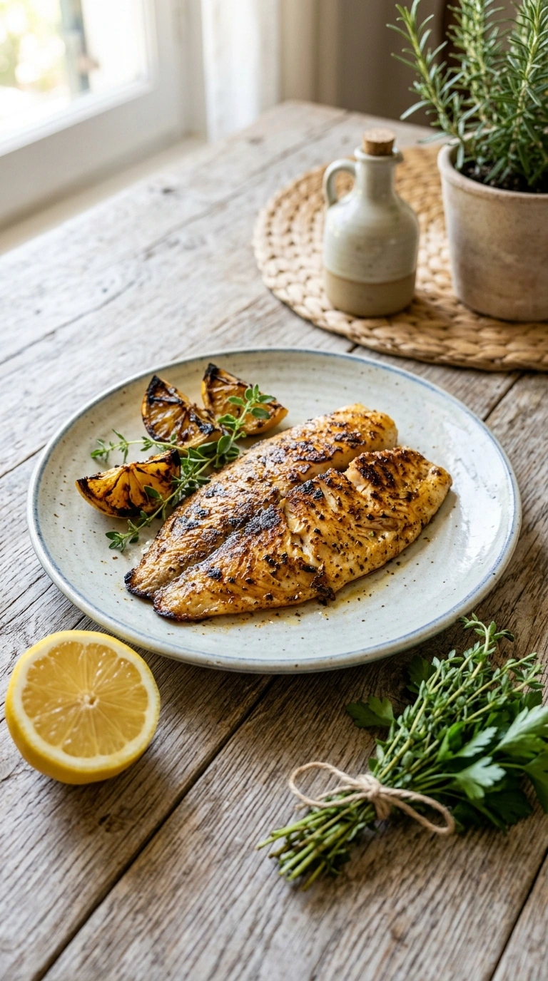 Smoky Lemon Grilled Tilapia | 20-Min Stunning Labor Day Cookout