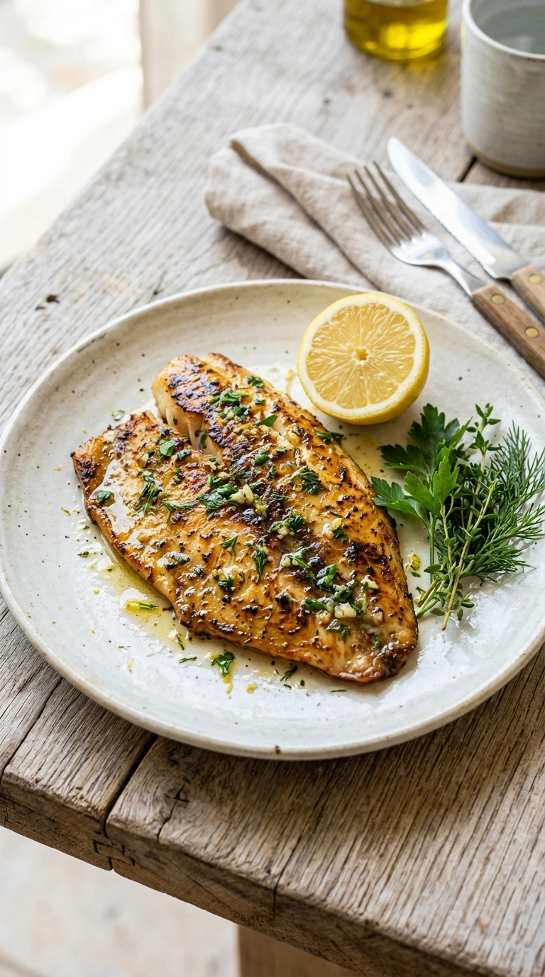 Smoky Butter Grilled Tilapia | 22-Min Elegant Labor Day Cookout