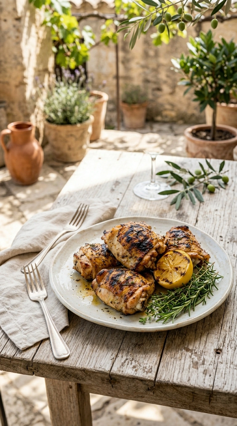 Stunning Grilled Chicken Thighs | 30-Min Elegant Labor Day Cookout