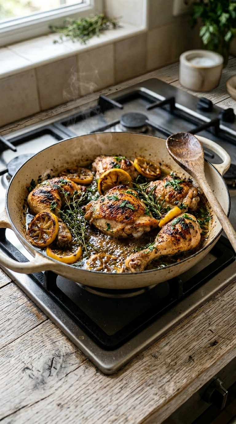 Cooking instructions for stunning lemon grilled chicken