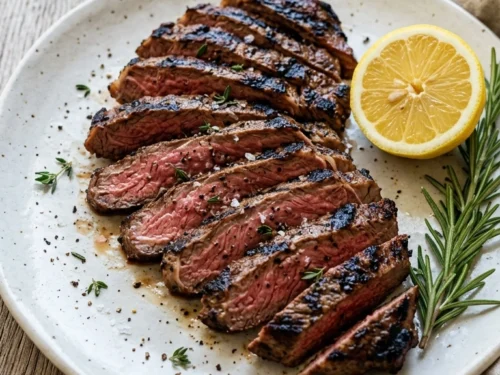 Juicy Grilled Flank Steak | 25-Min Elegant Labor Day Cookout
