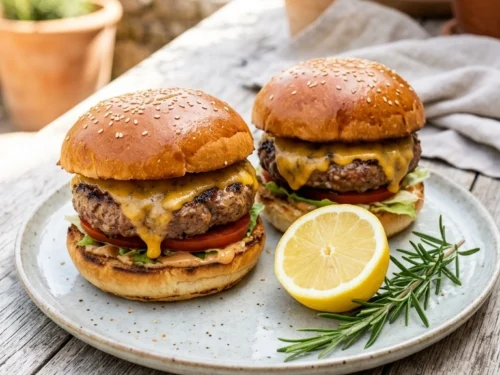 Juicy Homemade Grilled Burgers | 25-Min Stunning Labor Day Cookout