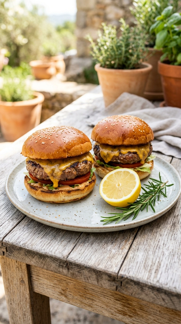 Juicy Homemade Grilled Burgers | 25-Min Stunning Labor Day Cookout