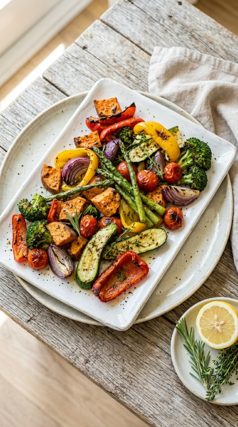 Charred Grilled Vegetable Platter | 25-Min Stunning Labor Day Cookout