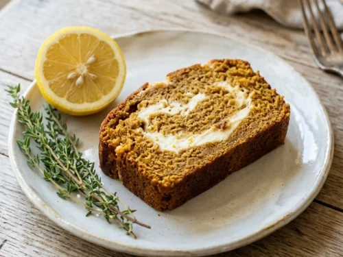 Moist Pumpkin Cream Cheese Bread | 65-Min Stunning Cozy Fall Loaf