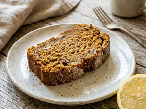 Moist Pumpkin Banana Bread | 60-Min Elegant Cozy Fall Homemade Loaf