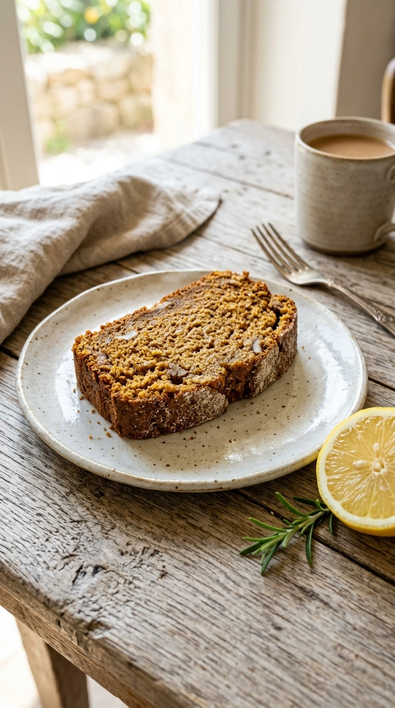 Moist Pumpkin Banana Bread | 60-Min Elegant Cozy Fall Homemade Loaf