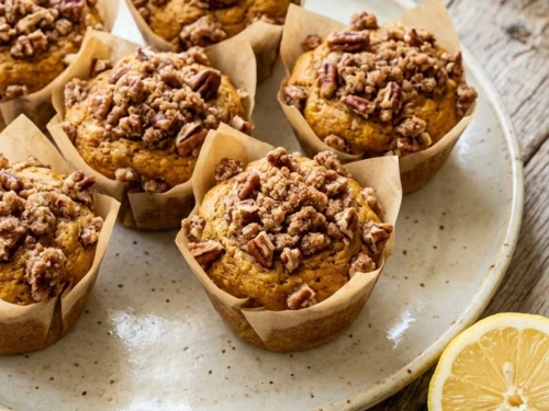 Moist Bakery Pumpkin Muffins | 30-Min Elegant Cozy Fall Brunch