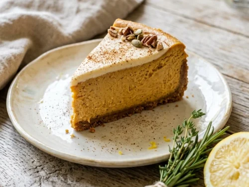 Creamy Pumpkin Cheesecake | 90-Min Stunning Elegant Fall Dessert