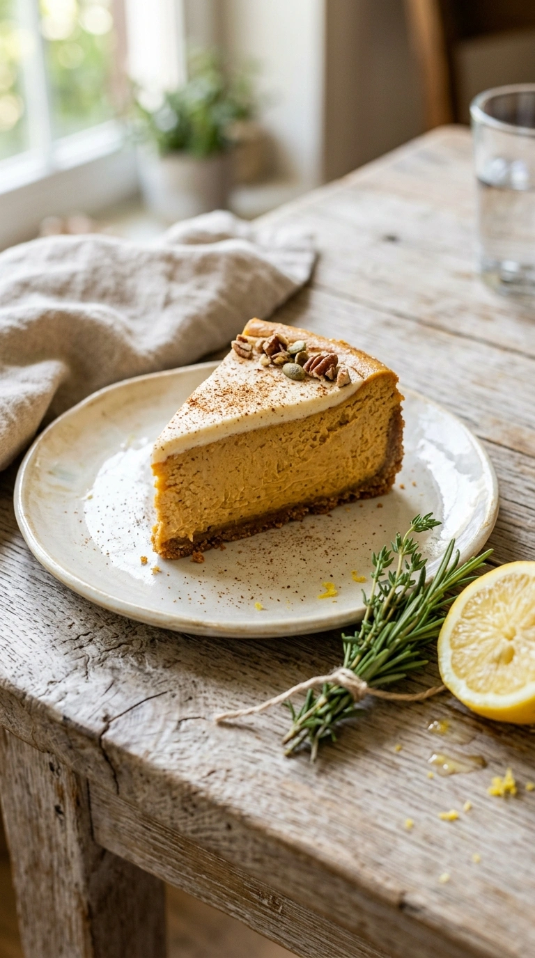 Creamy Pumpkin Cheesecake | 90-Min Stunning Elegant Fall Dessert