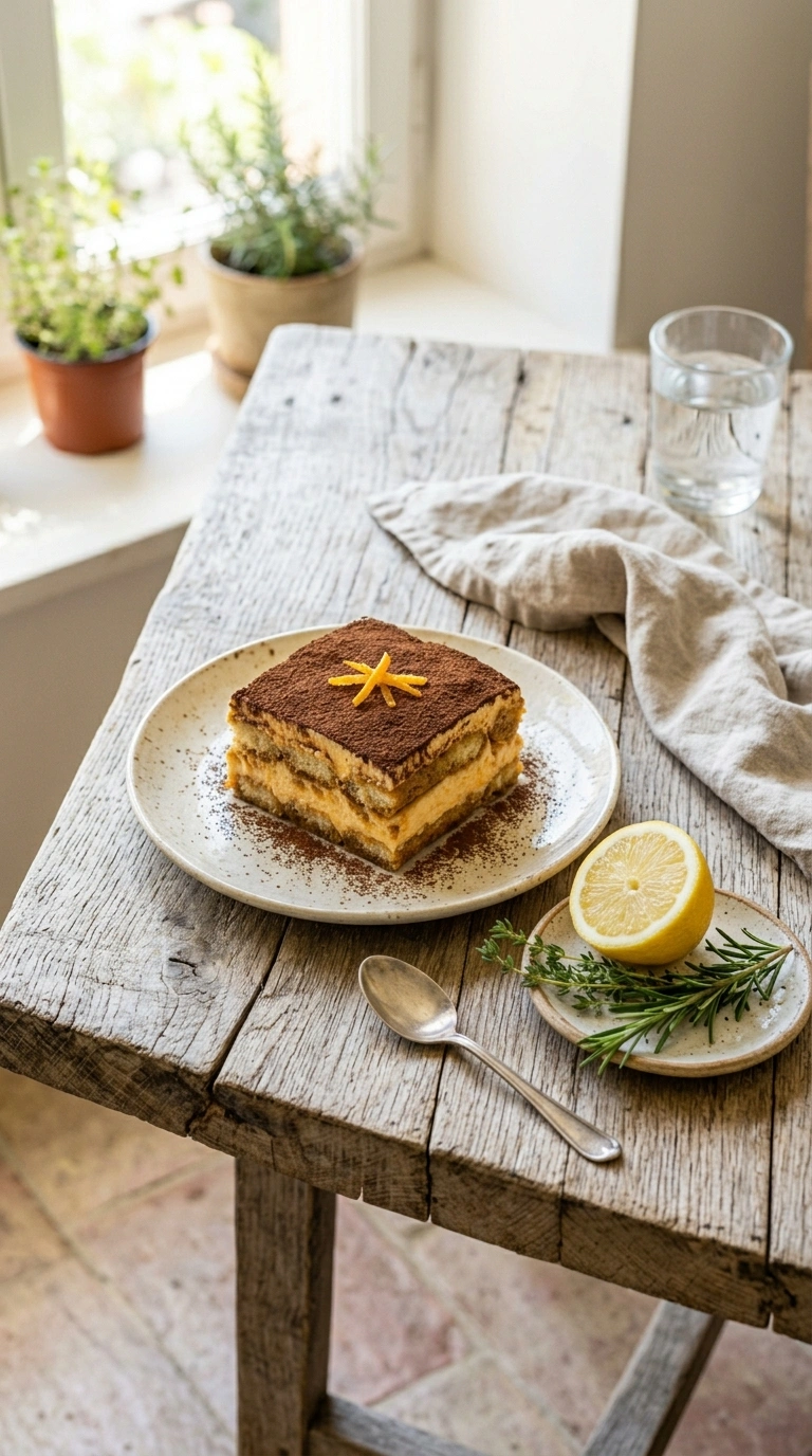 Creamy Pumpkin Tiramisu | 45-Min Stunning Elegant Fall Dessert