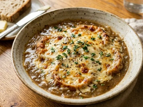 Creamy Classic French Onion Soup | 70-Min Stunning Elegant Fall Dinner