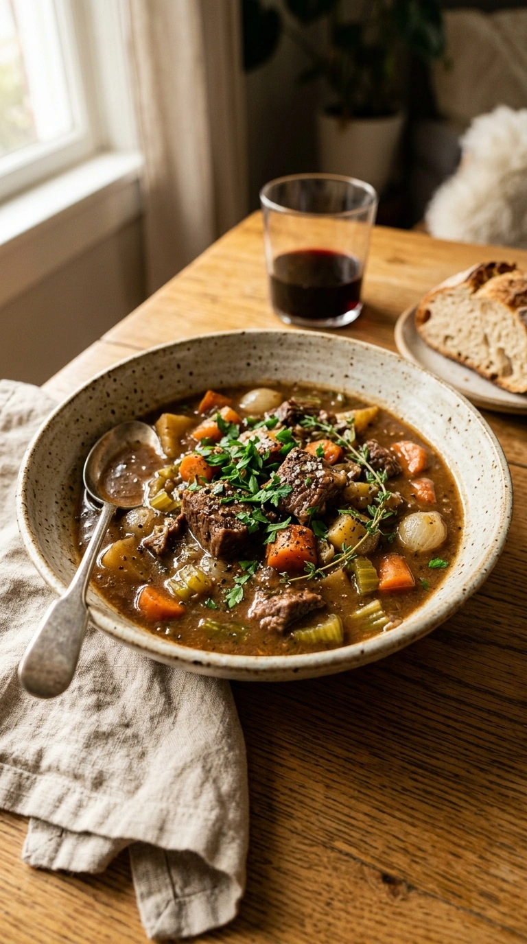 Best Beef Stew Hearty Classic | 90-Min Stunning Elegant Fall Dinner