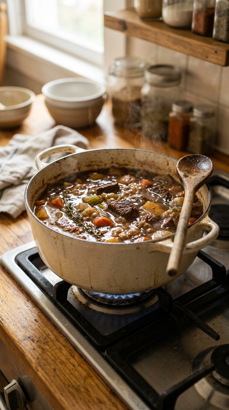 Cooking instructions for best beef stew hearty