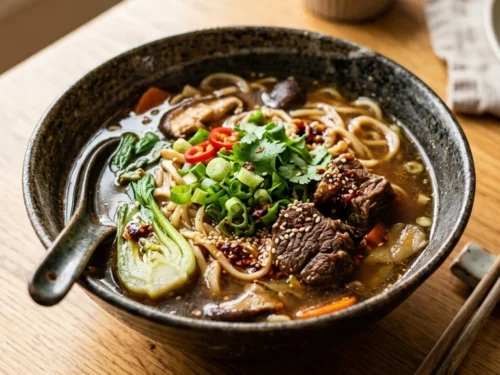 Best Beef and Noodle Soup | 45-Min Elegant Cozy Fall Dinner