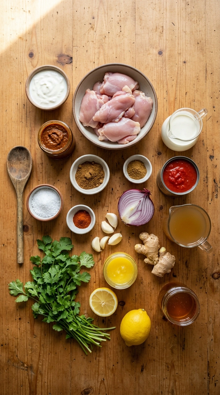 Ingredients for best chicken tikka masala