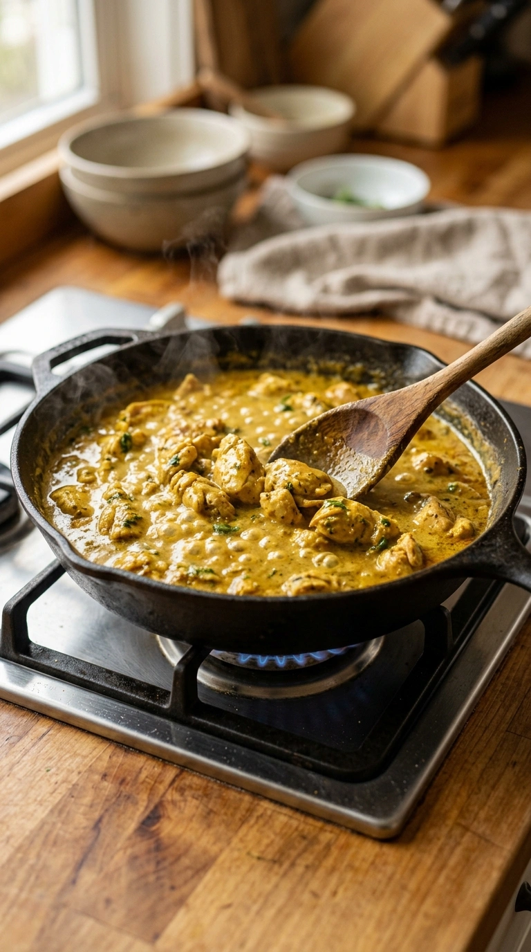 Cooking instructions for best chicken curry