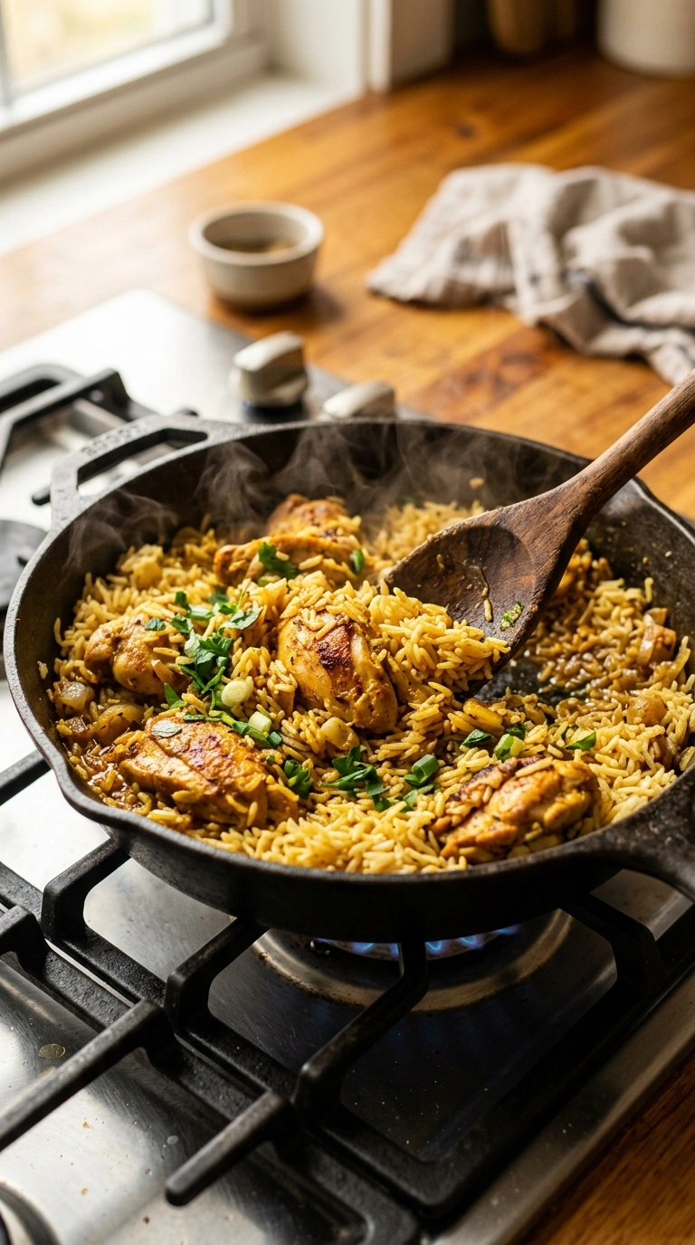 Cooking instructions for best chicken biryani