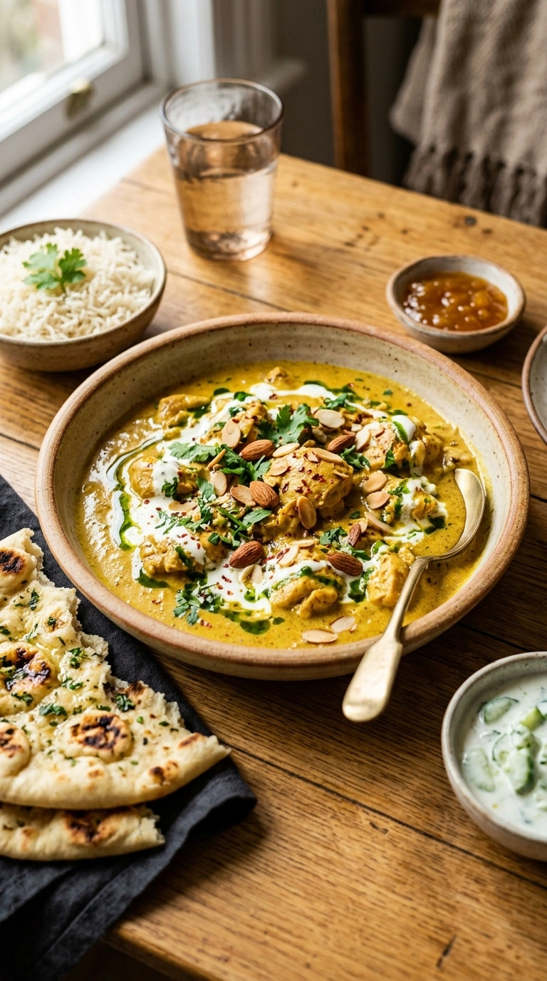 Best Chicken Korma Creamy | 40-Min Stunning Indian Family Dinner