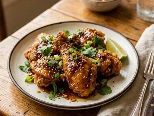 Crispy Honey Garlic Chicken | 32-Min Elegant Family Dinner