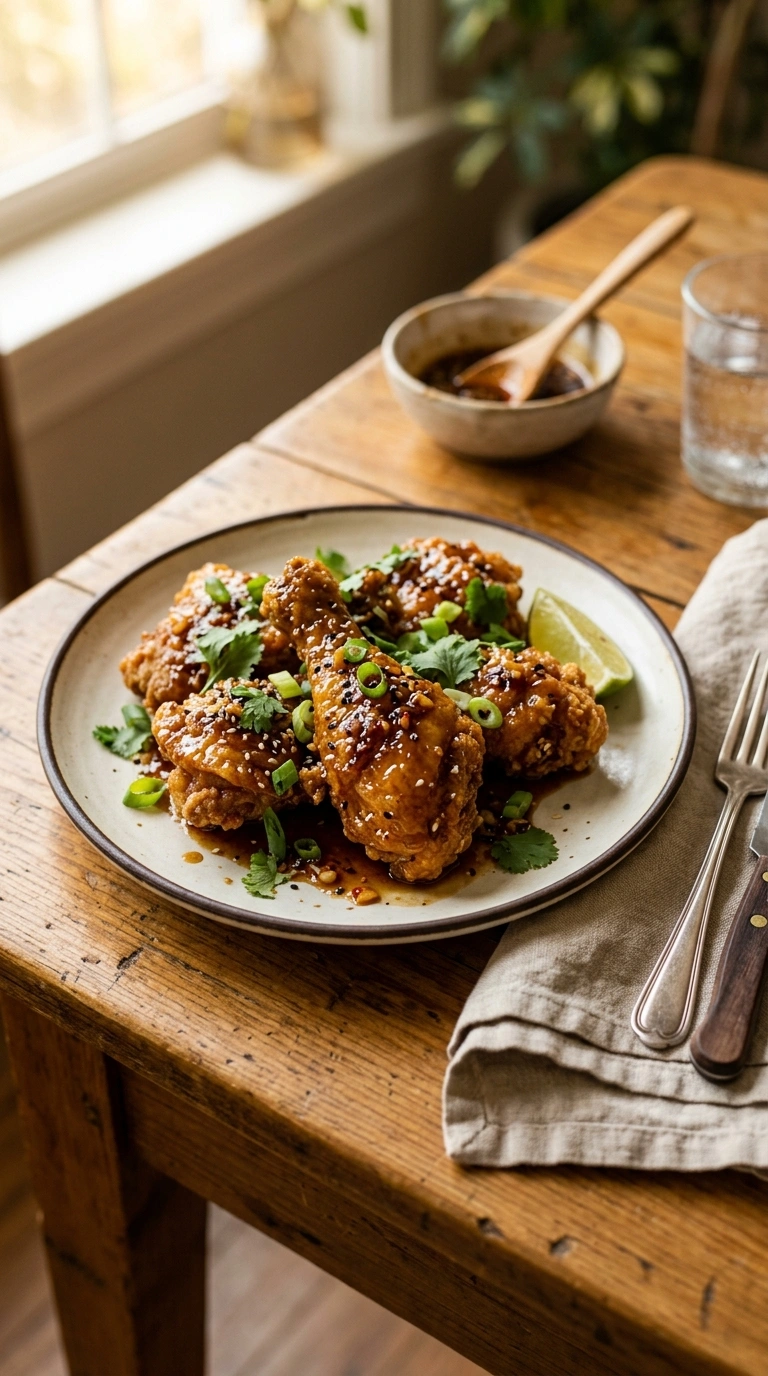 Crispy Honey Garlic Chicken | 32-Min Elegant Family Dinner