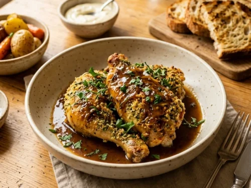 Juicy Herb-Rubbed Chicken Breast | 35-Min Elegant Family Dinner