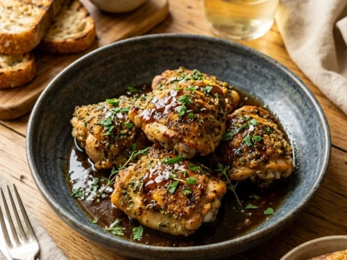Juicy Herb-Rubbed Chicken Thighs | 40-Min Stunning Family Dinner