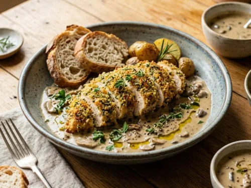 Juicy Garlic Herb Chicken | 35-Min Stunning Elegant Family Dinner