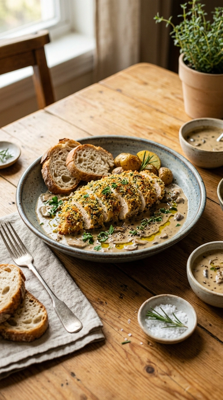 Juicy Garlic Herb Chicken | 35-Min Stunning Elegant Family Dinner