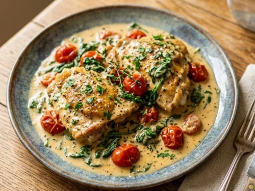Creamy Tuscan Chicken | 32-Min Stunning Italian Family Dinner