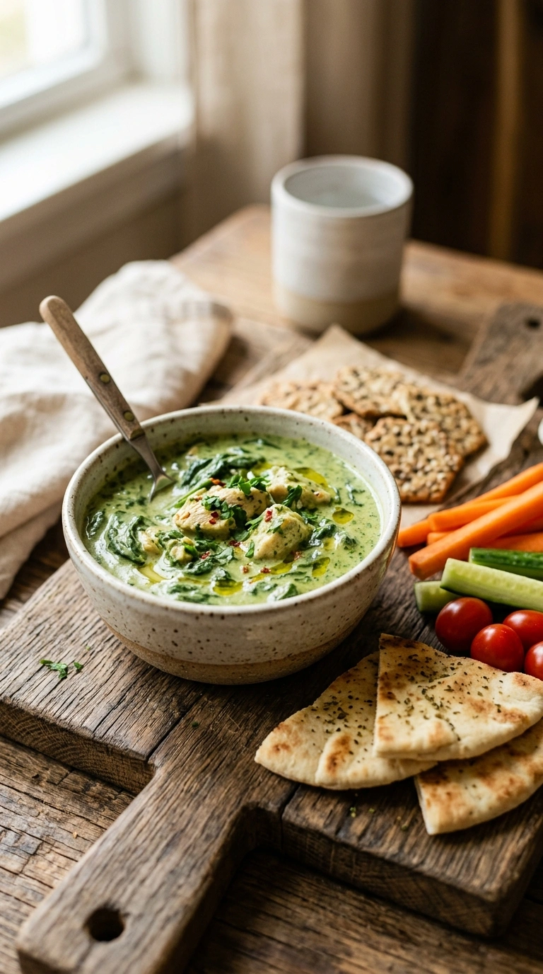 creamy spinach chicken elegant ready to serve