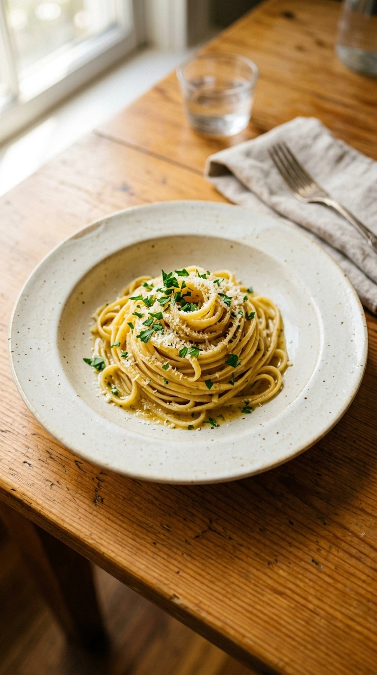 Savory Garlicky Butter Pasta | 22-Min Stunning Italian Weeknight