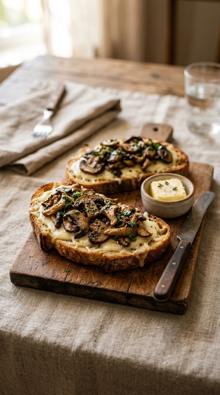 best elegant fall mushroom bruschetta ready to serve