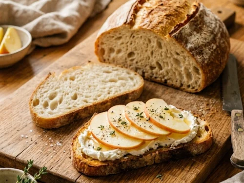 Best Elegant Apple Goat Cheese Bruschetta | 25-Min Stunning Fall Party Appetizer