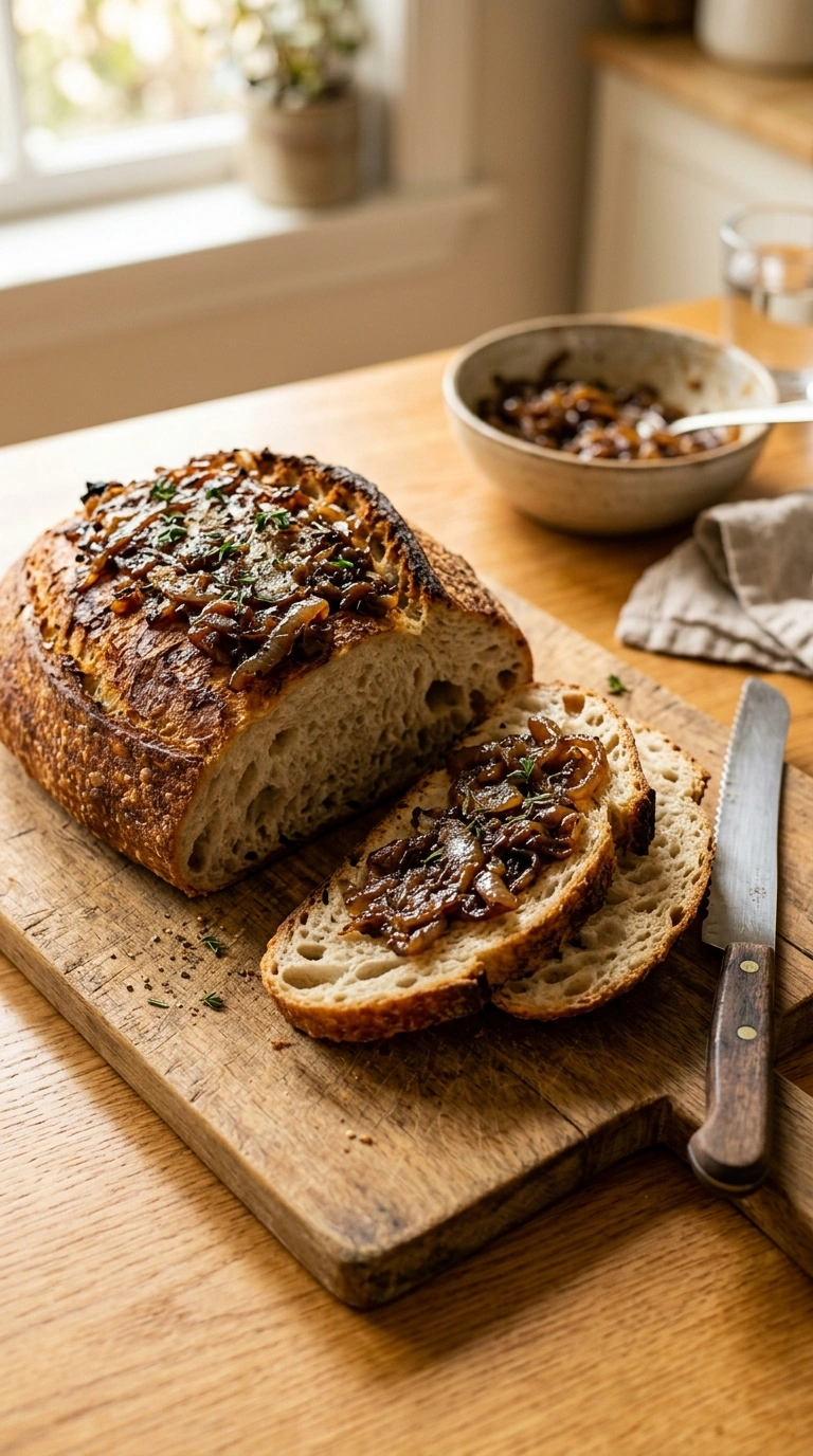 Best Elegant Caramelized Onion Bruschetta | 35-Min Stunning Fall Party Appetizer
