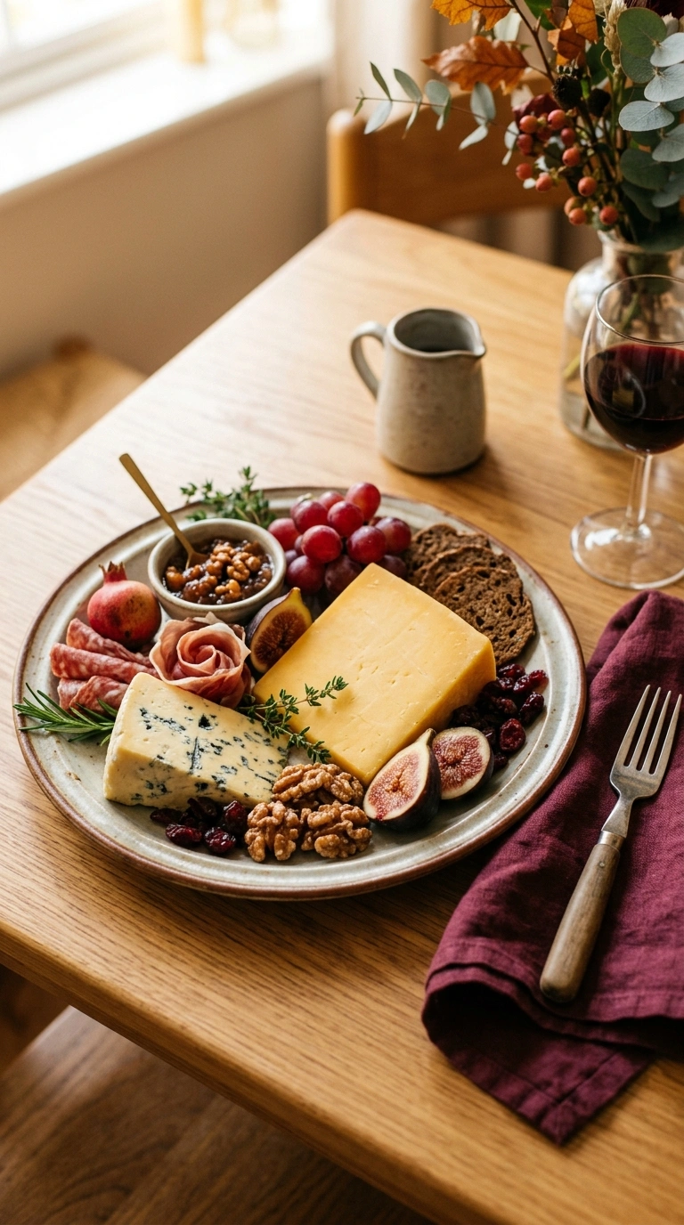 Stunning Fall Harvest Charcuterie Board | 40-Min Elegant Cozy Fall Family Party