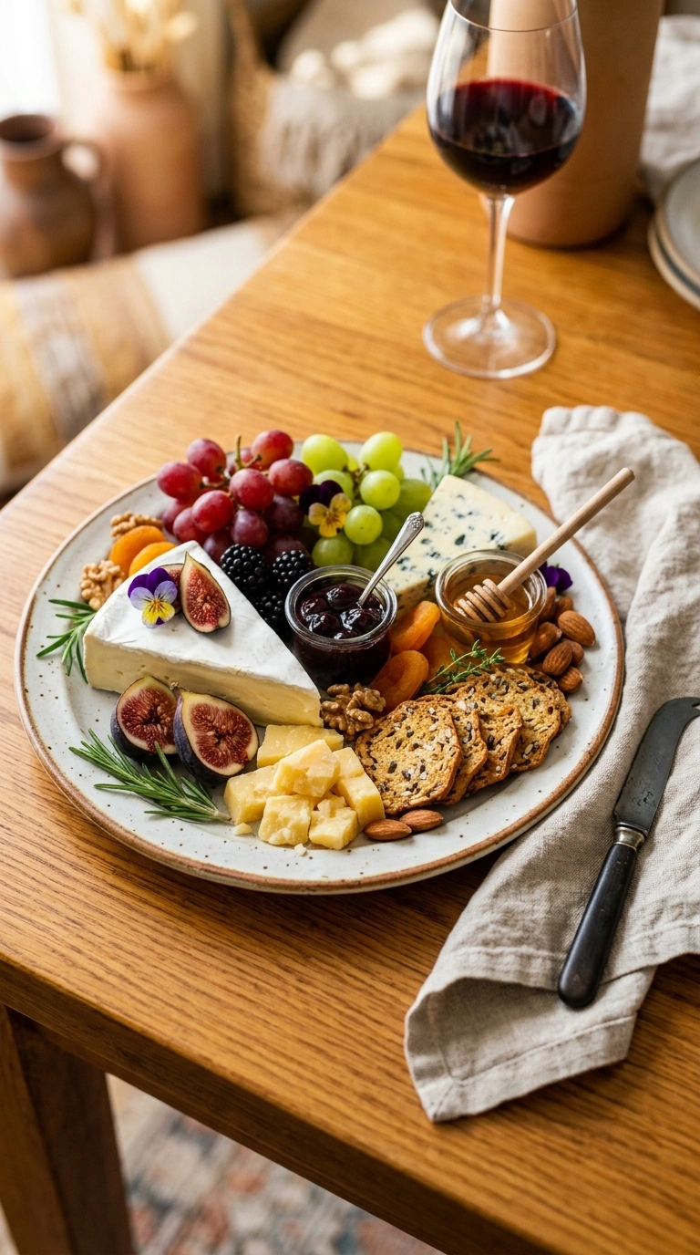 Stunning Autumn Cheese Board | 35-Min Elegant Cozy Fall Family Party Appetizer
