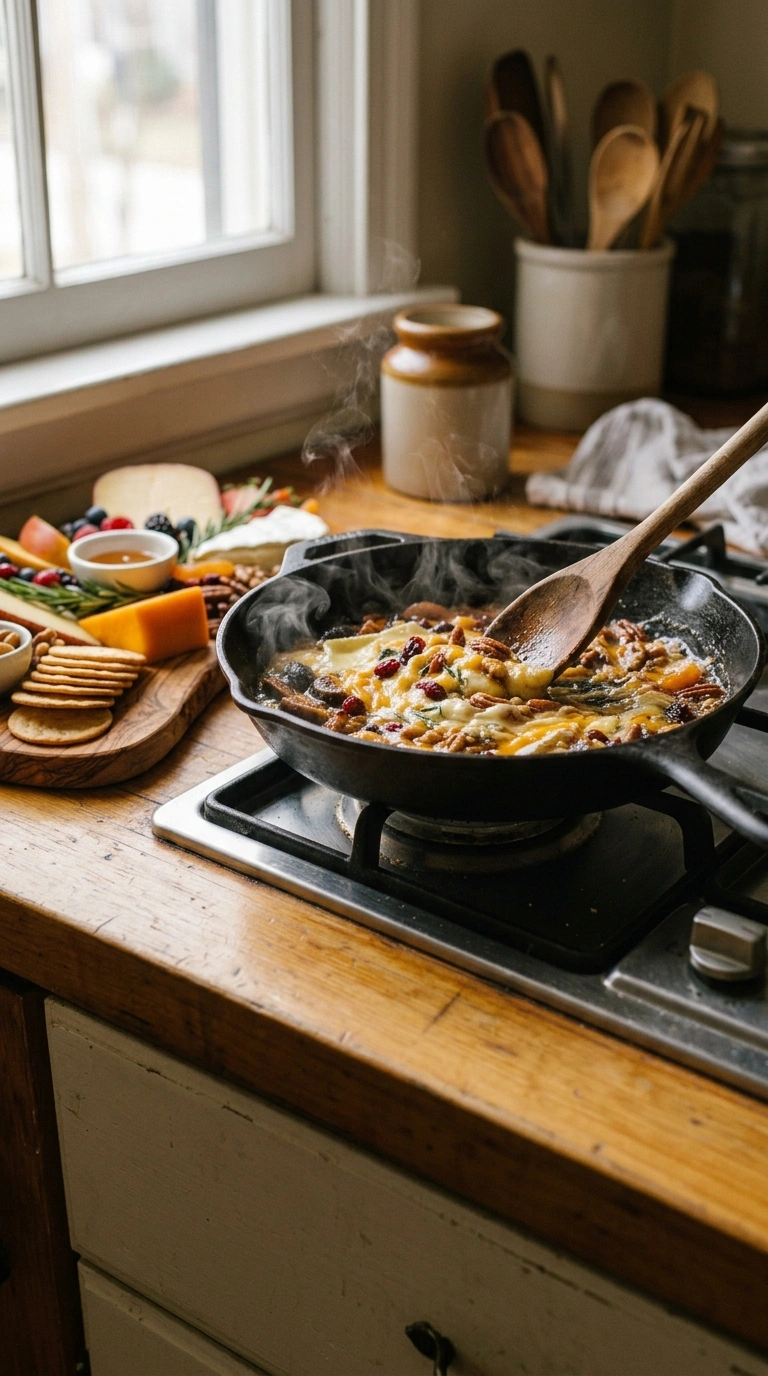 Cooking instructions for stunning autumn cheese board