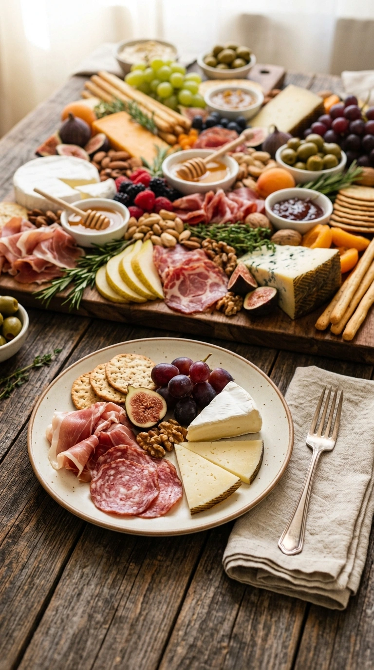 stunning tailgate grazing board ready to serve