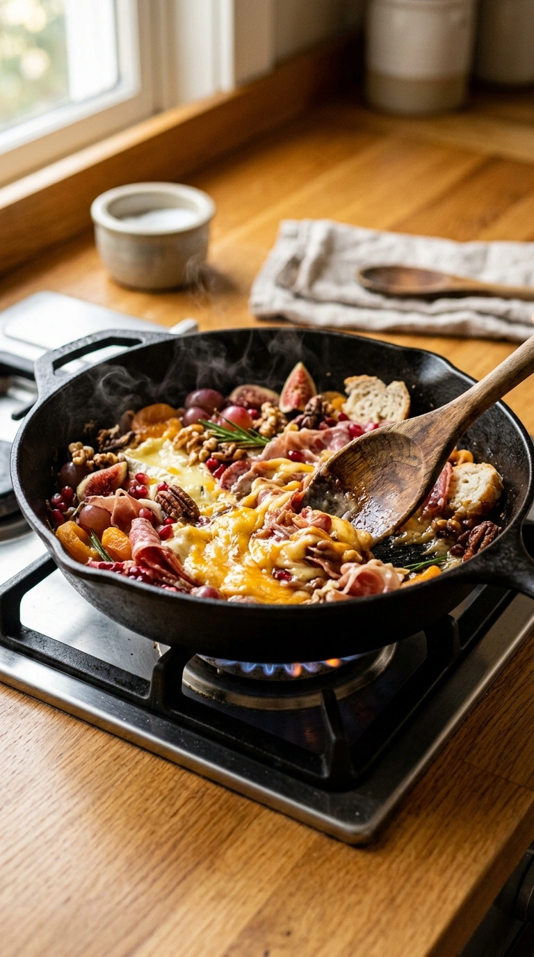 Cooking instructions for stunning game day snack board
